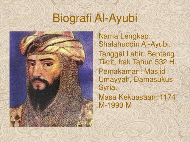 biografi shalahuddin al Ayyubi